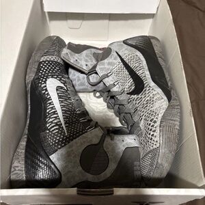 Nike KOBE 9 IX Elite High Basketball Training Shoes Sz 10.5 630847-003 “Details”
